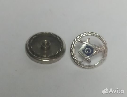 Масонский значок (фрачник). Серебро. 1930-е