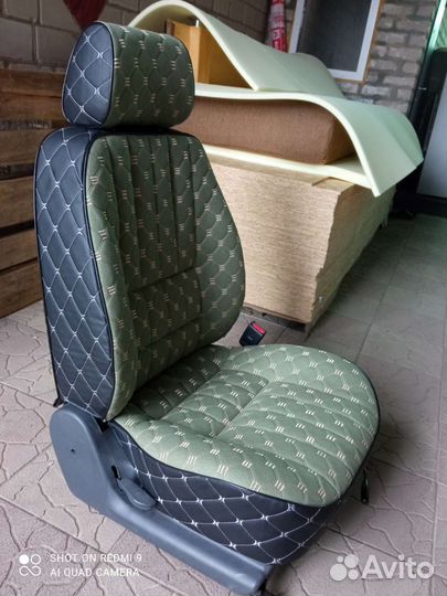 Перетяжка салона авто