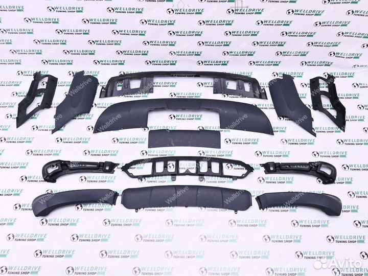 Обвес BMW X5 E70 дорест без М пакета под покраску