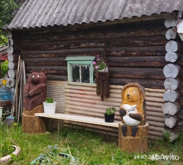 Лавочка из дерева