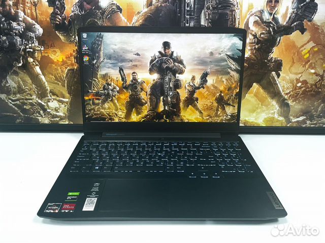 Игровой ноутбук Lenovo на Ryzen + GeForce GTX 1650 объявление продам