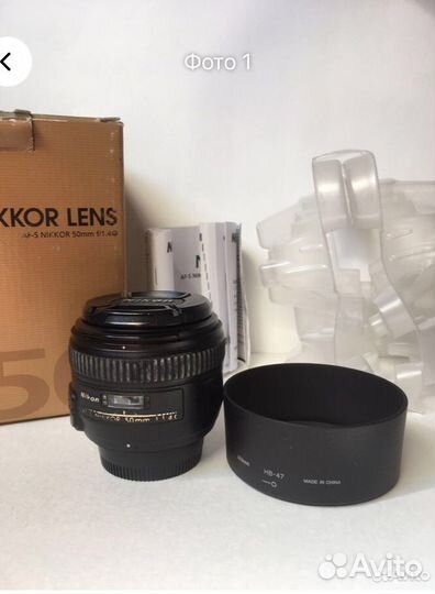 Объектив nikon 50mm f 1.4g af s nikkor