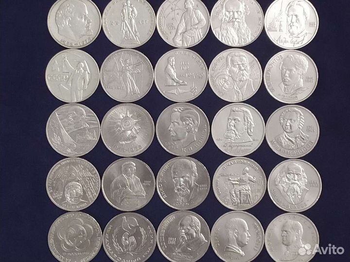 Юбилейные рубли СССР