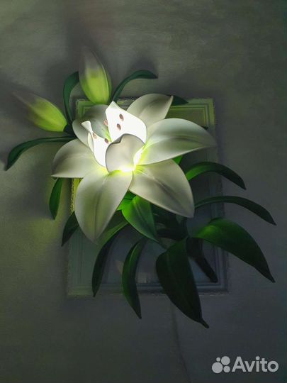 Картина светильник