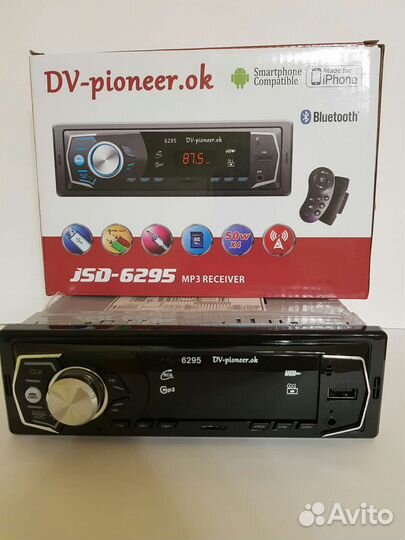 Автомагнитола Pioneer с Bluetooth USB AUX