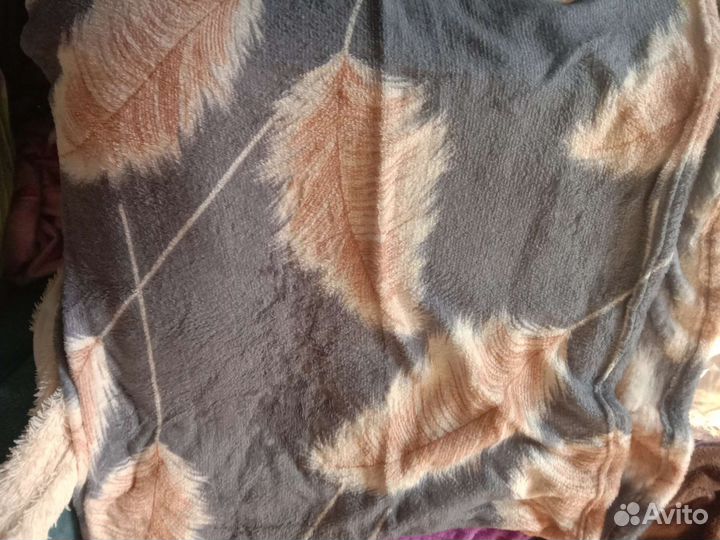 Плед флисовый новый