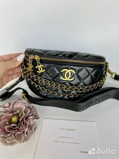 Сумка Chanel vip gift кросс-боди NEW