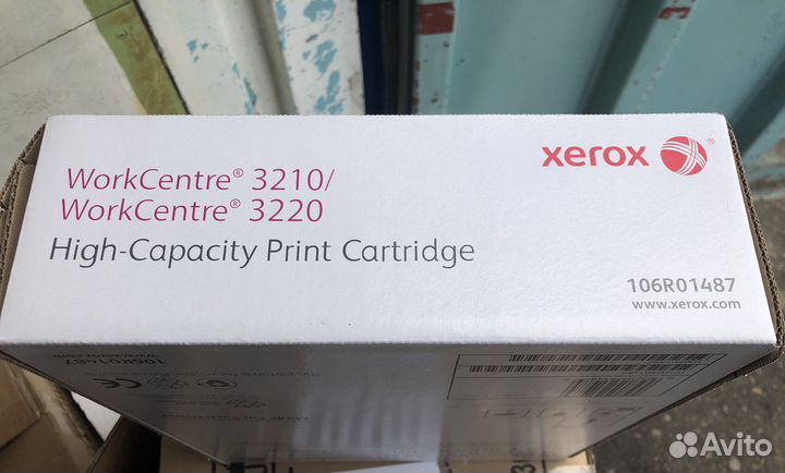 Картридж Xerox 106r01487