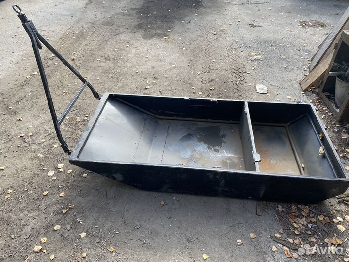 Сани волокуши для снегохода металлические