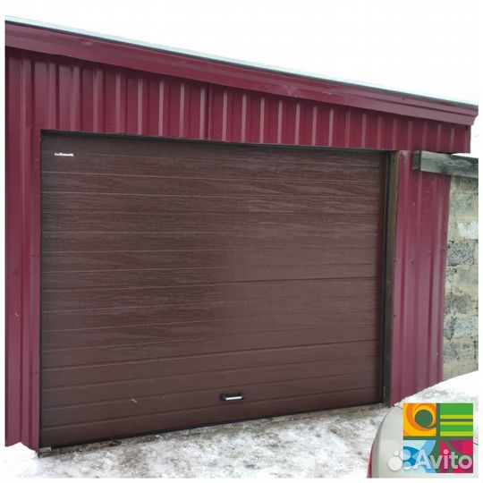 Секционные ворота alutech