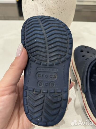 Сабо crocs c8 c9 на мальчика (р-р 25-26)