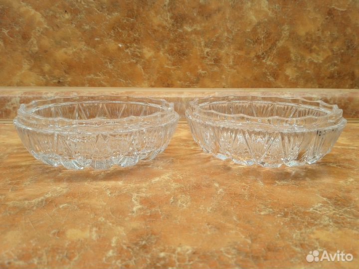 Хрустальные розетки для варенья СССР