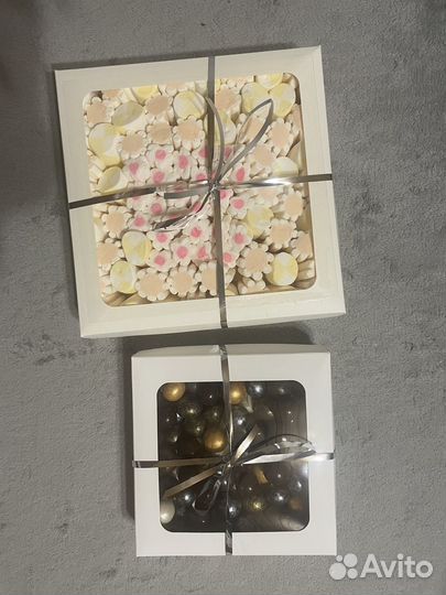 Букеты из маршмеллоу