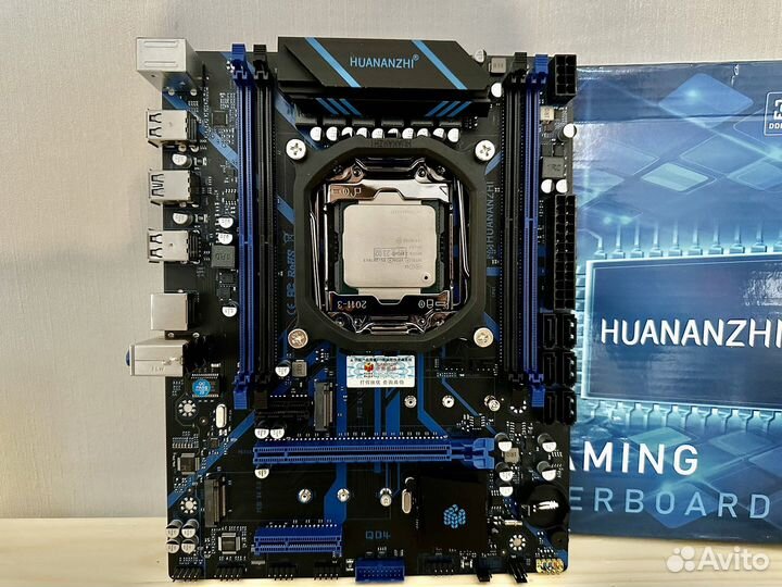 Комплект 12 ядер Xeon 2680v3+x99-QD4+16gbddr4