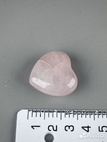 Сердце натуральный камень СССР винтаж