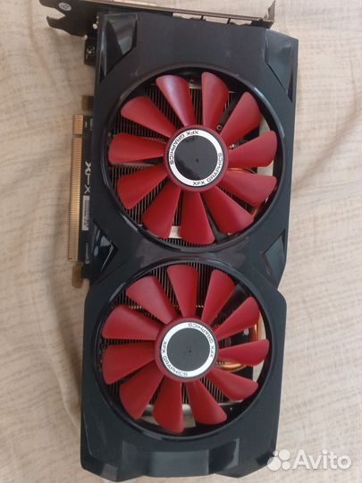 Видеокарта rx580 4gb
