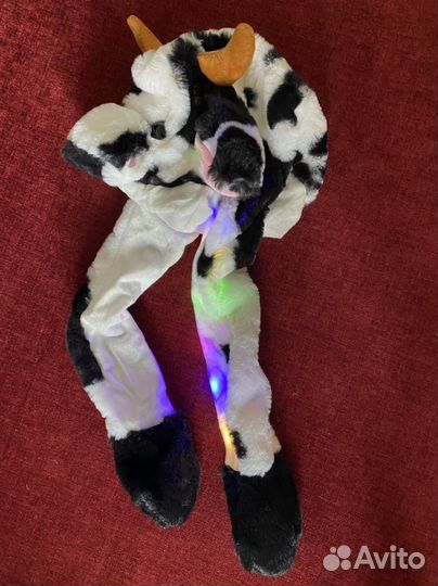 Шапка светящаяся с двигающимися ушками (разные)