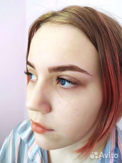 Оформление бровей