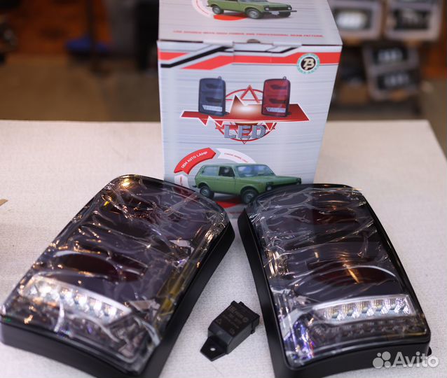 LED фонари ваз 21213 Нива 4х4