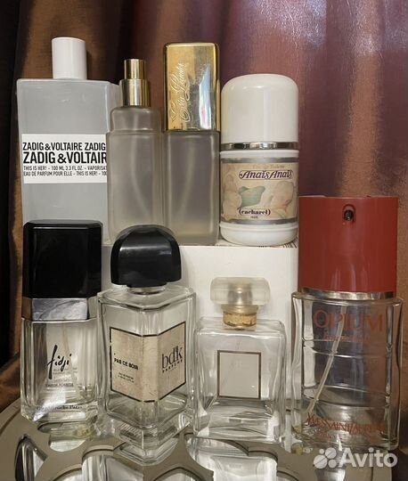 Флаконы и коробочки от духов