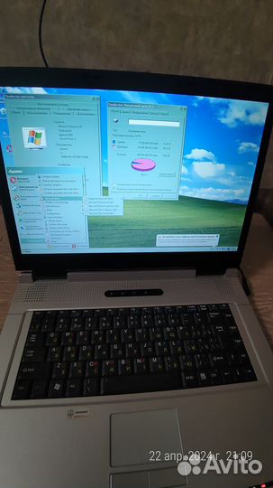 Notebook ноутбук WinXp 1,5 мгц