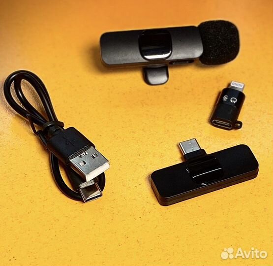 Петличный микрофон Bluetooth