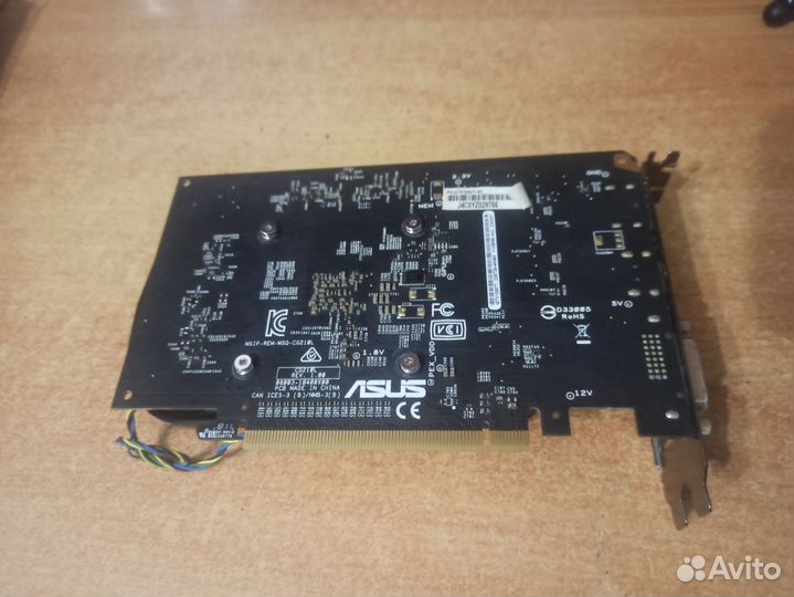 Видеокарта gtx 1050 ti 4gb Asus