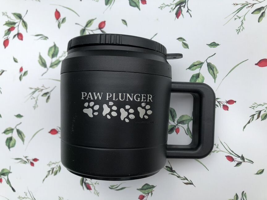 PAW plunger Лапомойка для собак малая чёрная 10 см