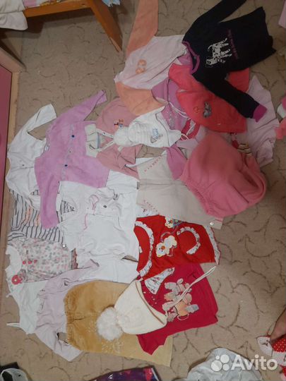 Детская одежда для девочек пакетом