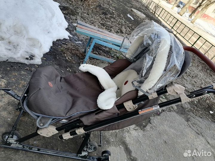 Коляска санки