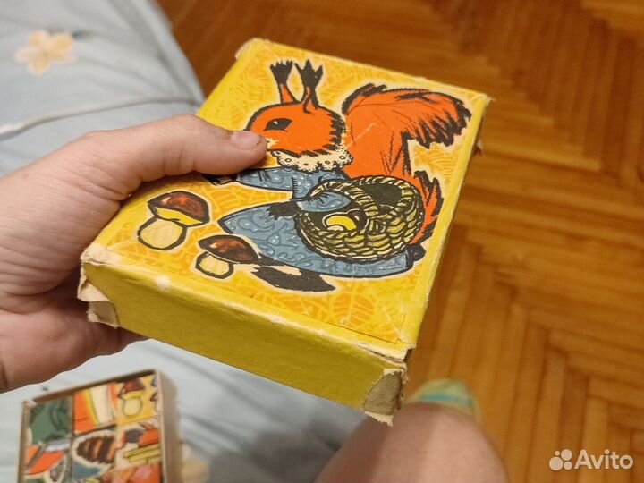 Детские кубики СССР