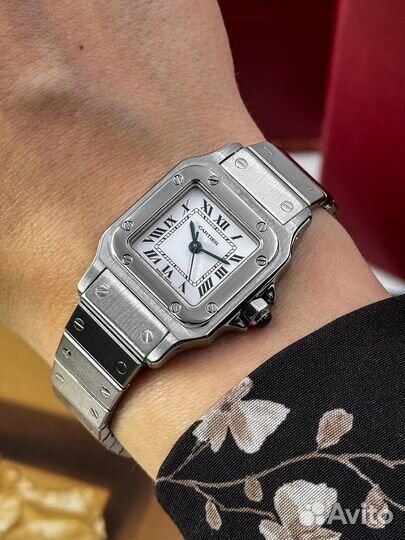 Cartier Santos Galbee Lady Quartz