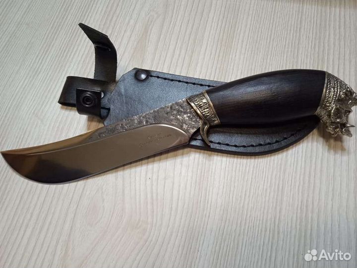 Нож охотничий кованая сталь