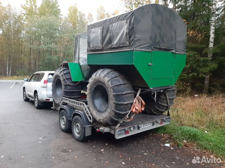 Вездеход-болотоход каракат переломка