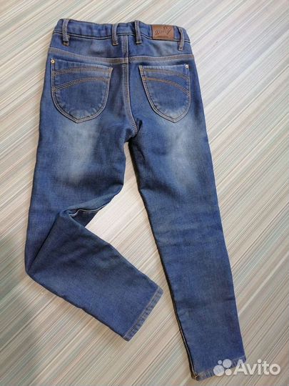 Джинсы детские (тёплые, тонкие)