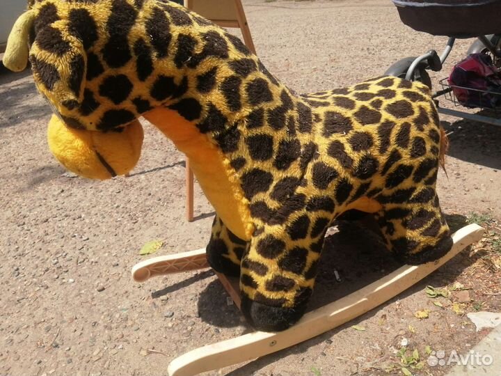 Качалка жираф, лошадка