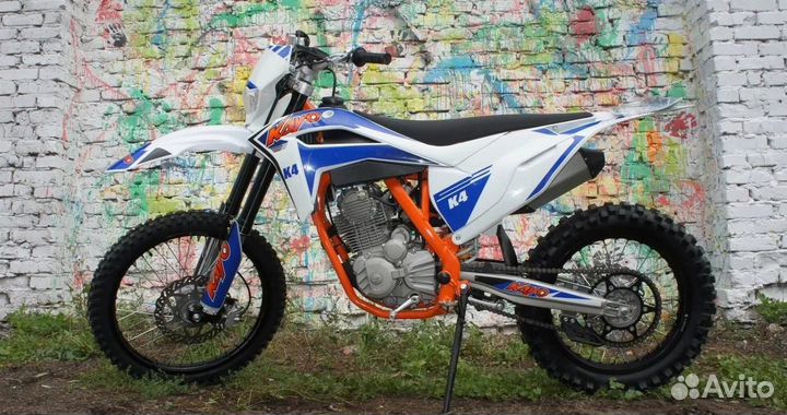 Мотоцикл кроссовый kayo K4 MX 21/18