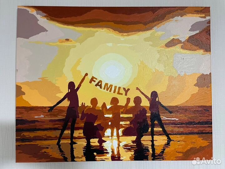 Картины готовые по номерам