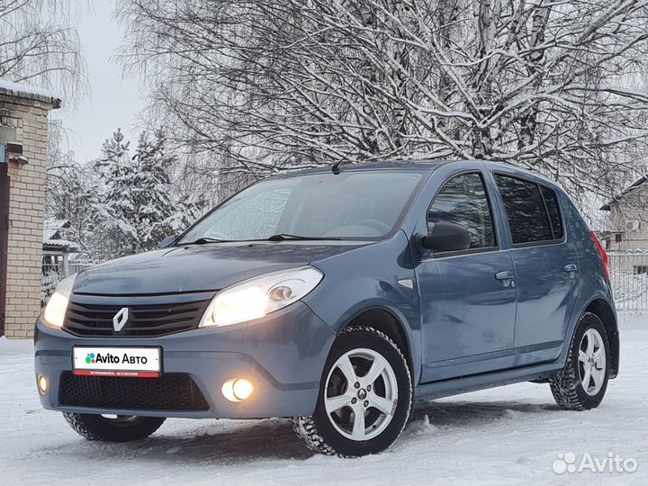 Renault Sandero 1.6 МТ, 2013, 100 000 км