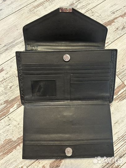 Барсетка River из кожи крокодила