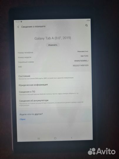 Samsung Galaxy Tab A SM-T295 8