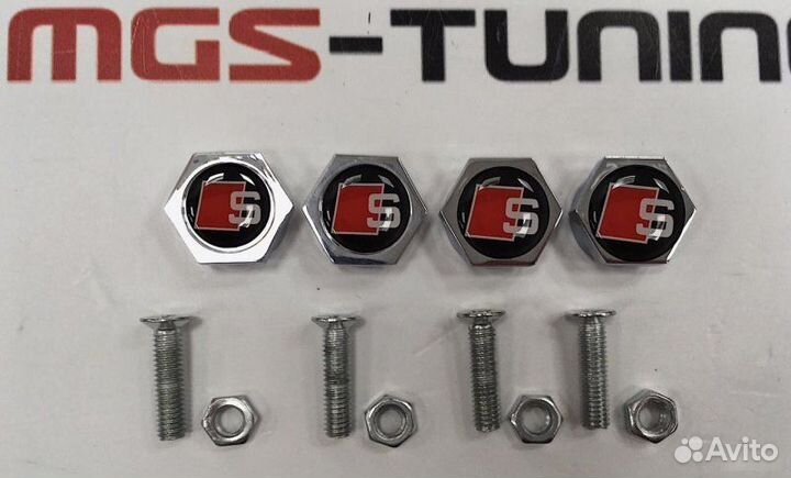 Болты крепления номеров Audi S-Line