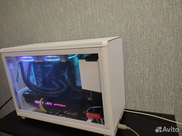 Новый компьютер Игровой RTX3070 красивый белый