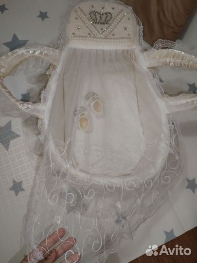 Люлька переноска для новорожденных