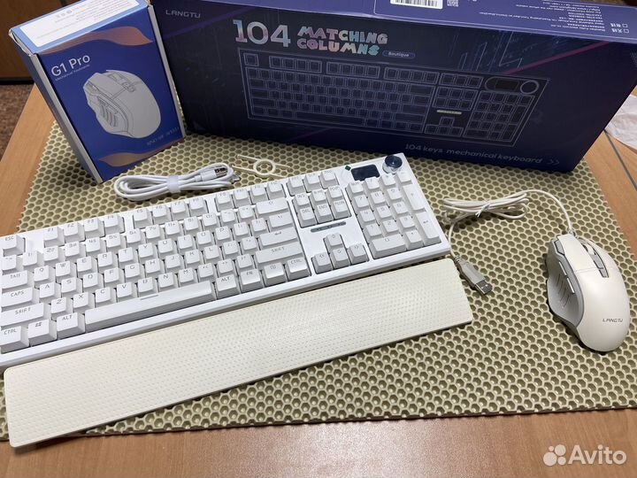 Игровая механическая клавиатура и мышь