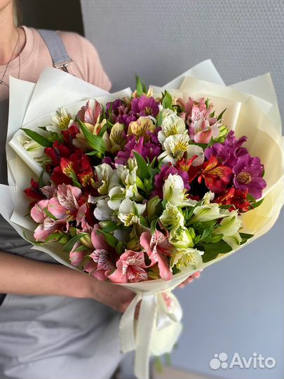 Альстромерия, букет альстромерий