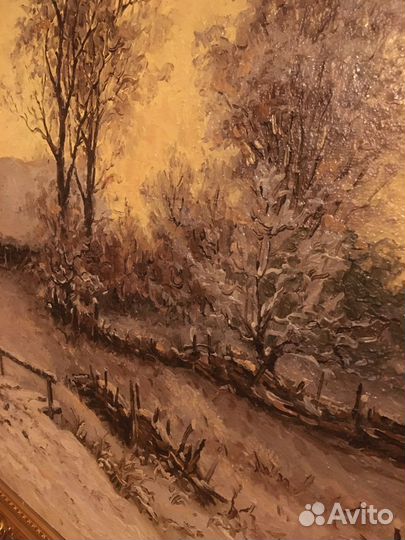 Картина маслом на холсте