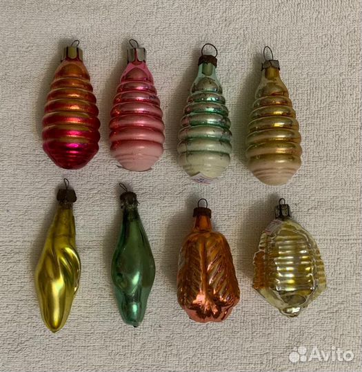Елочные игрушки гдр, ссср, винтаж