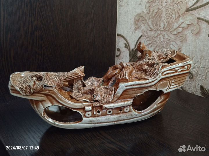 Корабль для аквариума