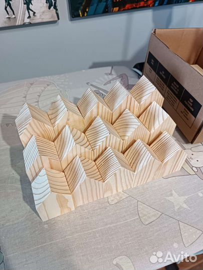 Деревянные домики Заготовки из дерева